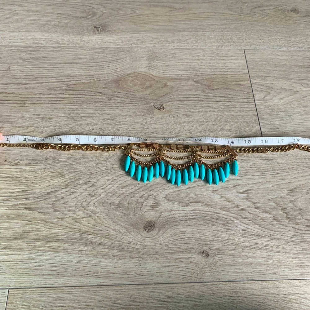 Turquoise statement necklace - Picture 2 of 2